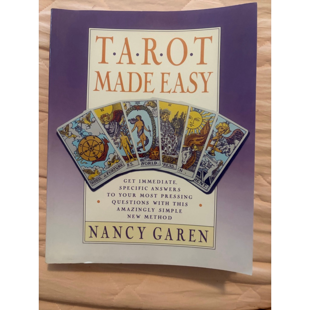Unisex Simon & Schuster Tarot Made Easy Notebook One Size Purple Beige